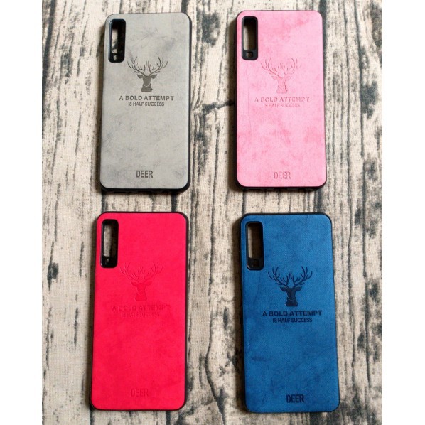 SAMSUNG A7 2018_Ốp Lưng Giả Da Con Hươu DEER - Nhựa Dẻo TPU galaxy a7 2018/a750 | BigBuy360 - bigbuy360.vn