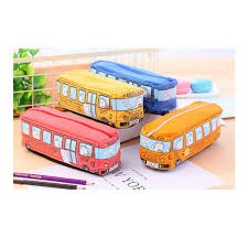 Bóp đựng bút viết hình xe buýt (xe bus)