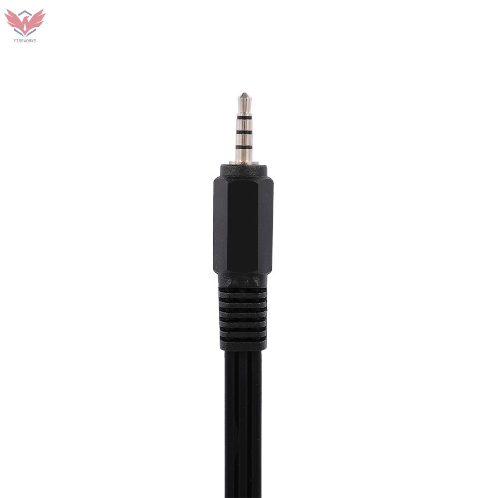 Cáp Chuyển Đổi Âm Thanh Video Từ Giắc Cắm 3.5mm Sang 3 Rca Chất Lượng Cao | BigBuy360 - bigbuy360.vn