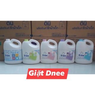 [GIÁ HỦY DIỆT] [SIÊU SỈ] Combo 4 can Nước giặt Dnee 3000ml Đủ Màu hàng nhập khẩu Thái Lan