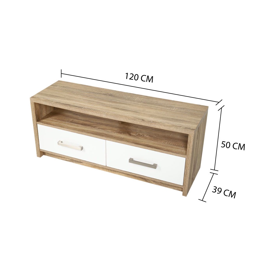 HomeBase FURDINI Kệ Tủ tivi Thái Lan W120xD39xH50CM