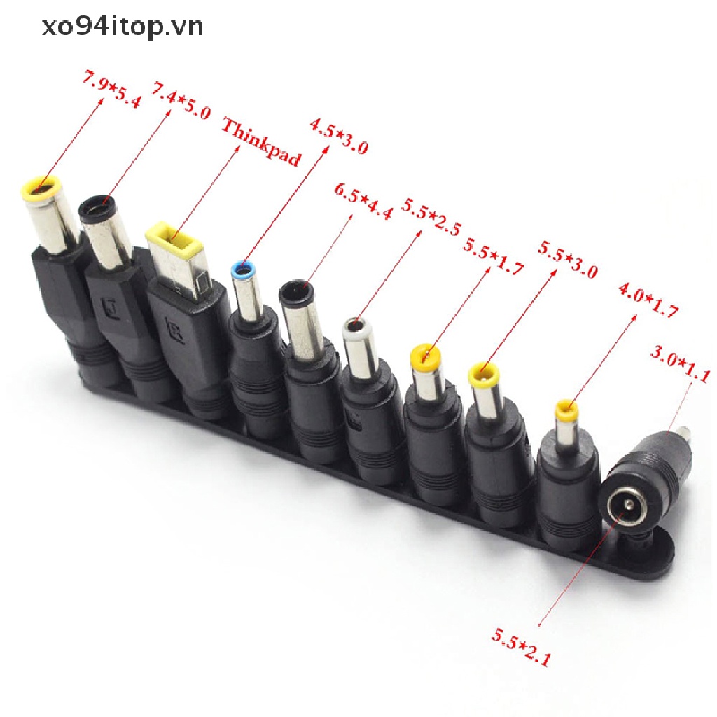 Đầu Chuyển Đổi Jack Sạc DC 5.5mmx2.1mm Cho Laptop