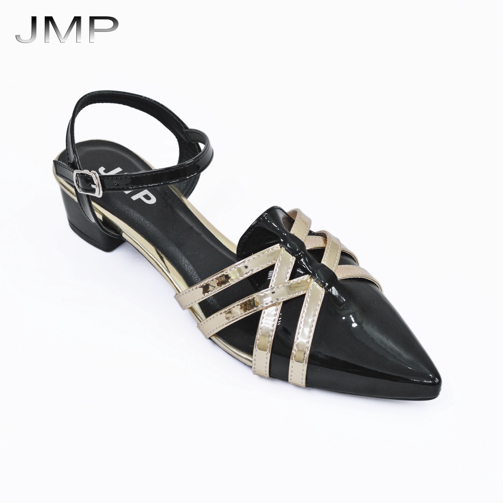 JMP - Giày Sandal Quai Đan Chéo Thiết Kế Sang Trọng Cao 3cm - SD52