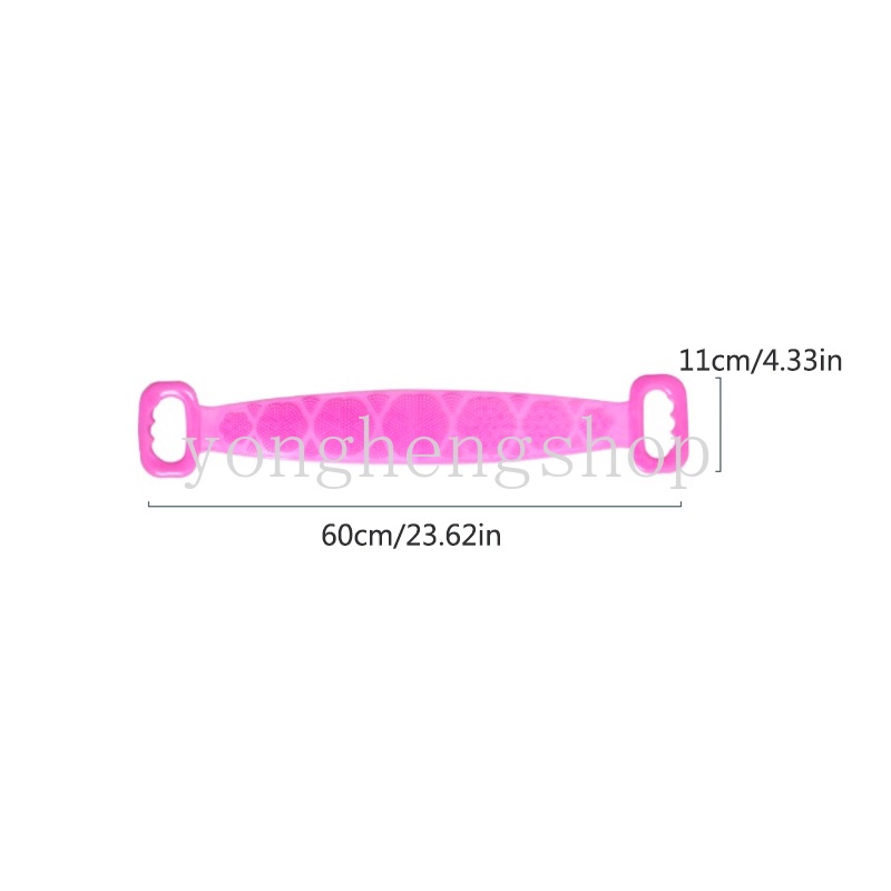 Bàn Chải Chà Lưng Mát Xa Cơ Thể Bằng Silicon 60cm Tiện Dụng Cho Nhà Tắm