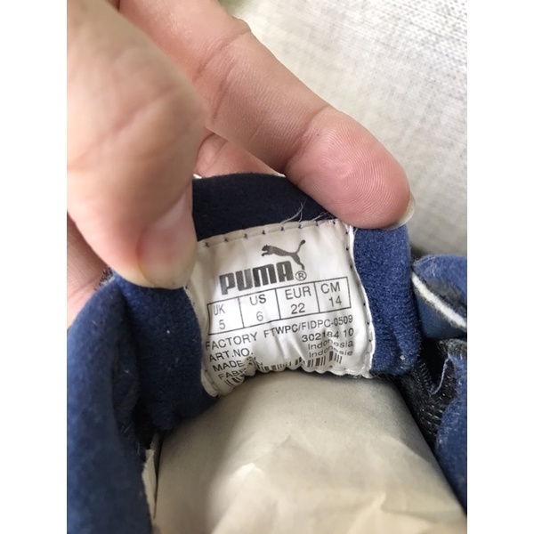 Giày kids Puma -size 22