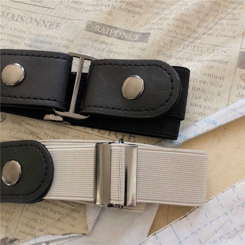 Thắt Lưng Co Giãn Thiết Kế Đơn Giản 18146 Dễ Phối Đồ Dành Cho Nam Và Nữ