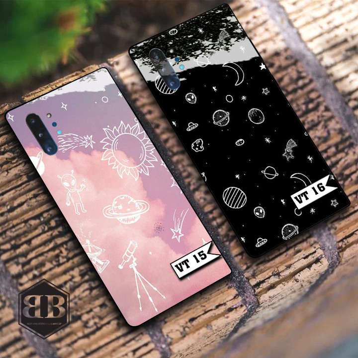 Ốp lưng kính cường lực Samsung Galaxy Note 10 Plus ( Note 10+ ) hình ảnh bầu trời cực đẹp
