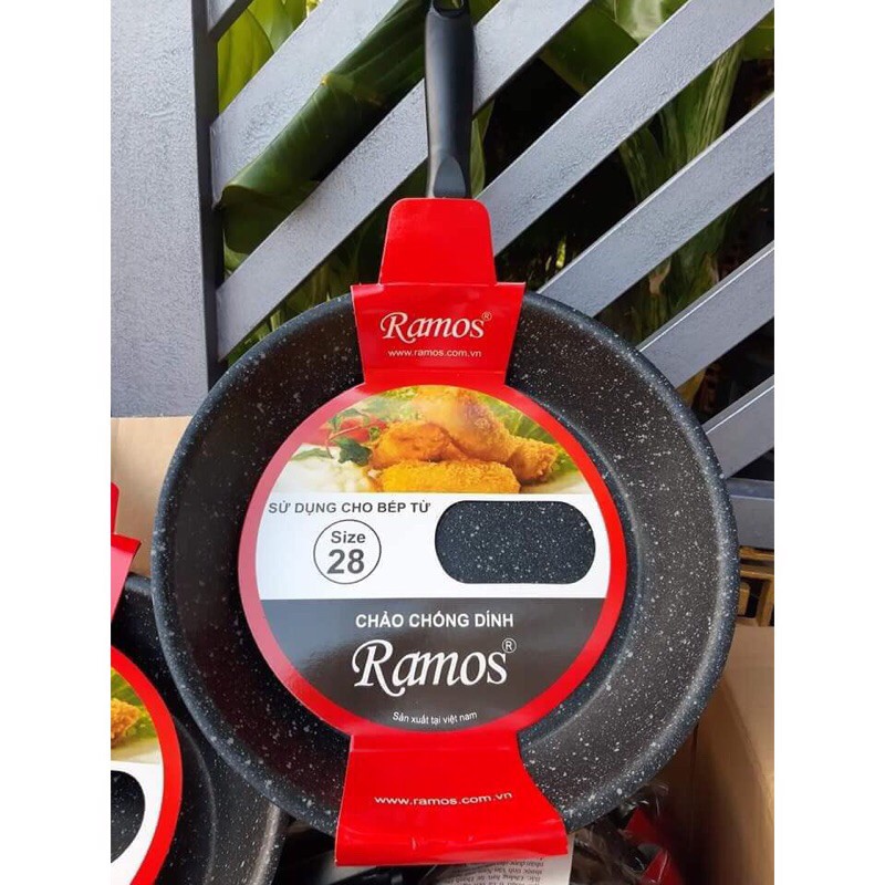 Chảo đá Ramos dùng được cho bếp từ