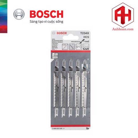 Lưỡi cưa lọng gỗ Bosch T234X