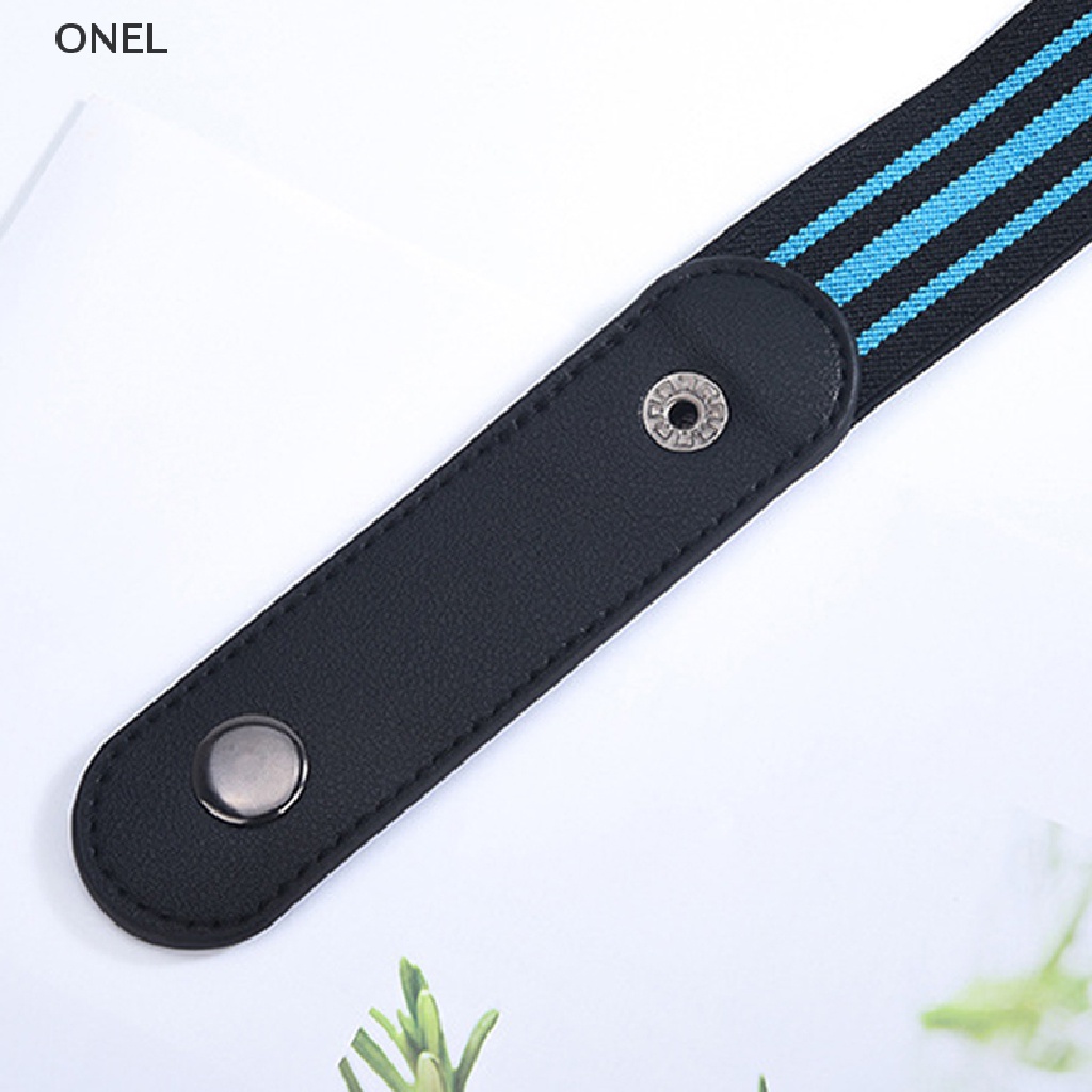Thắt Lưng Không Khóa Cài Co Giãn Cho Quần Jean