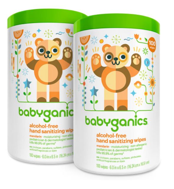 Nước rửa tay khô Babyganics của Mỹ