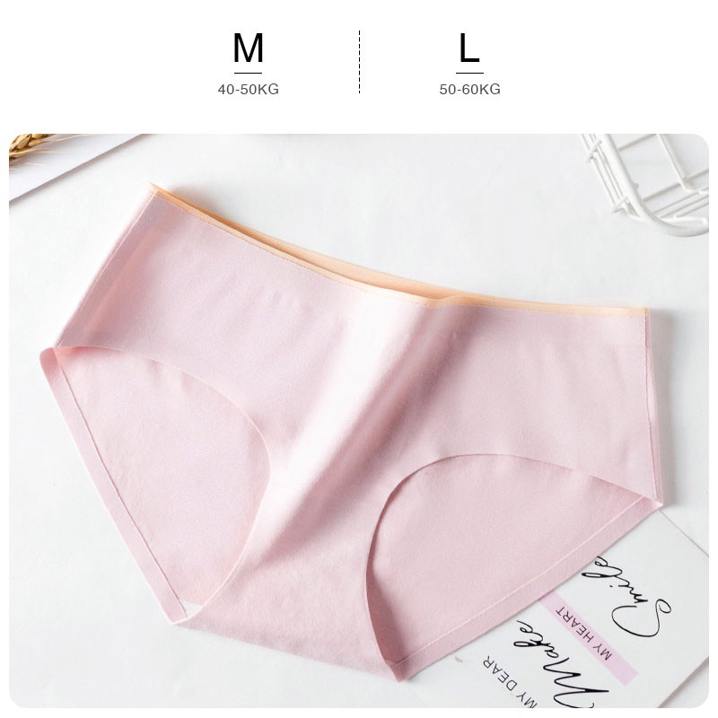 Quần lót cotton cạp ép không đường may kháng khuẩn cao cấp QL05 | BigBuy360 - bigbuy360.vn