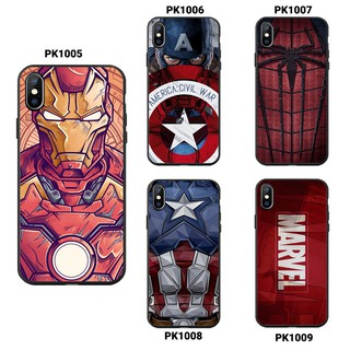 [FSS09JAN-Hoàn 20% xu] ỐP LƯNG IN HÌNH SIÊU ANH HÙNG MARVEL iPhone 6s6Plus7Plus8PlusXXsXrXsmax