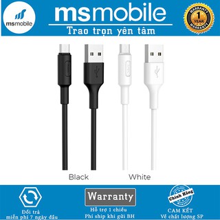 Cáp sạc hoco x25 micro usb 1m - sac chính hãng cho điện thoại android hn