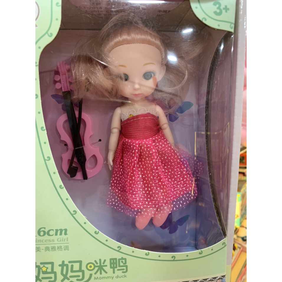 Bộ 6 Búp Bê ChiBi Kèm Phụ Kiện Xinh Xắn cho bé gái