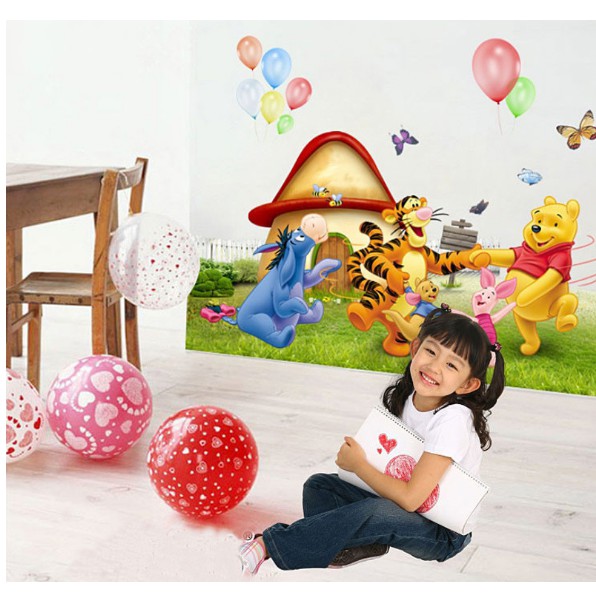 Decal trang trí hình thú vui nhộn