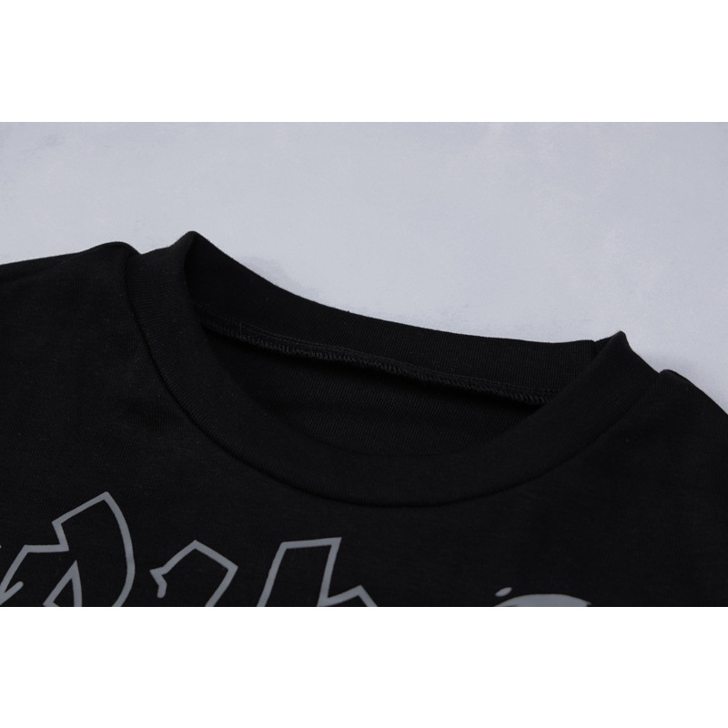 DUNEA Áo thun tay ngắn in họa tiết thời trang cho nữ