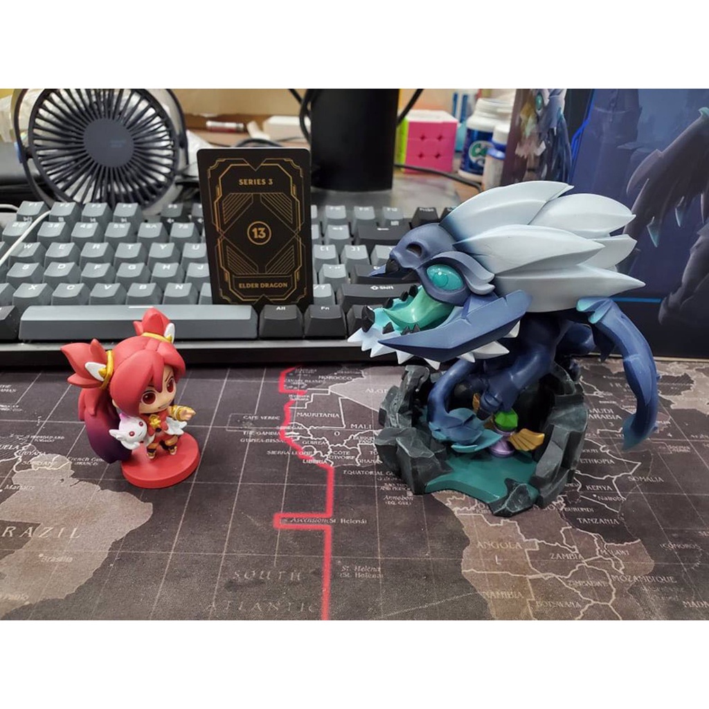 Mô hình Rồng Ngàn Tuổi Chibi - ELDER DRAGON XL FIGURE [Chính hãng Riot Games] - Figure LOL Liên Minh Huyền Thoại