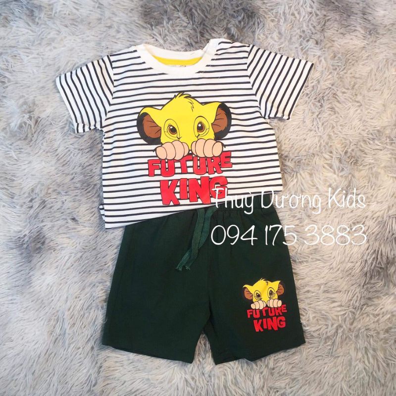 Bộ hè Future King HM xuất cho bé trai 1-5/6y