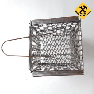 Bẫy chuột lồng sắt vuông loại 22cm
