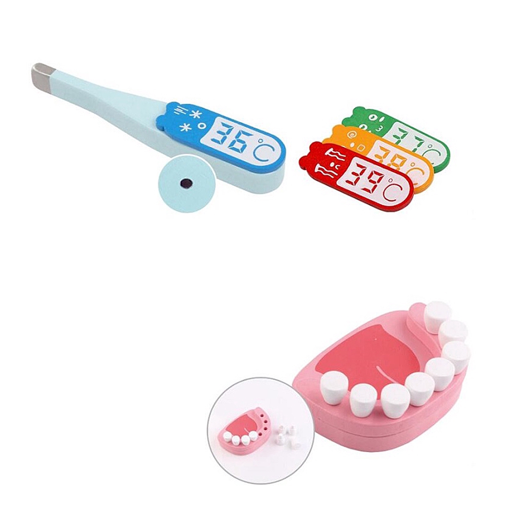 Set 20 dụng cụ đồ chơi làm bác sĩ dành cho trẻ em