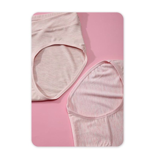 Quần lót bầu cạp chéo MS mombaby freesize 40-50kg tương đương size M 666 thun lạnh sợi tre siêu co giãn, mềm, mát mùa hè
