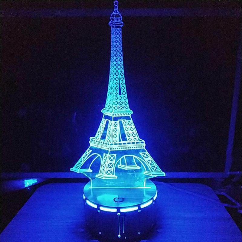 Đèn Ngủ 3D Led Tháp Eiffel