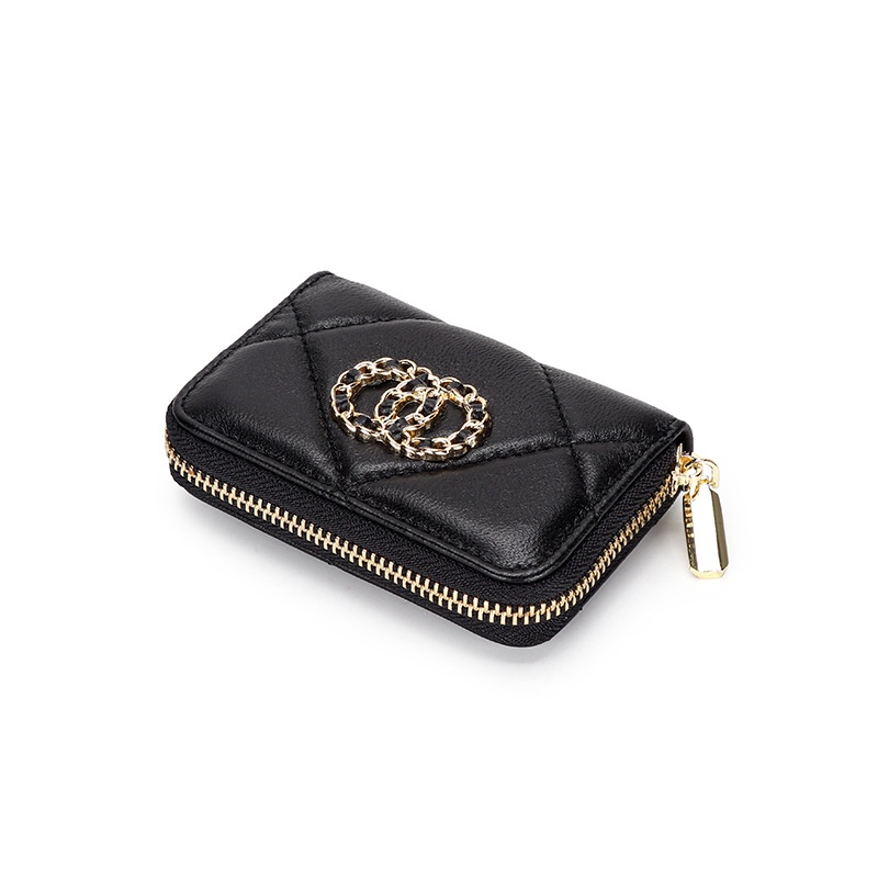 Ví da cừu SeaGloca cỡ nhỏ đựng thẻ phong cách thời trang dành cho nữ