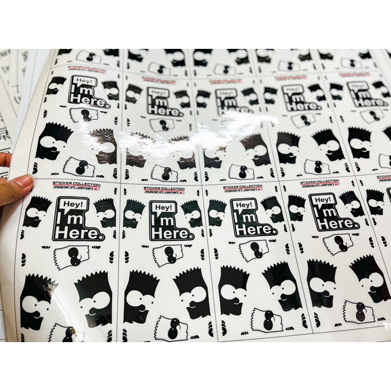 Tem Set in Trong Mẫu Simpson ✌