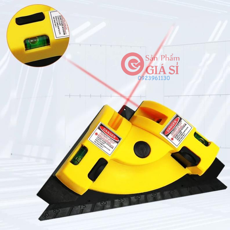 THƯỚC KE GÓC VUÔNG LASER MÁY ĐO GÓC VUÔNG 90 ĐỘ BẰNG TIA LASER ĐA NĂNG ❤️freeship❤️