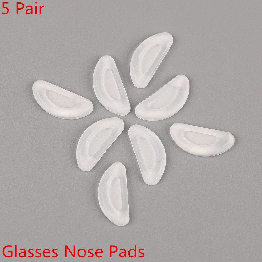 Set 5 Cặp Đệm Mũi Chống Trượt Cho Mắt Kính