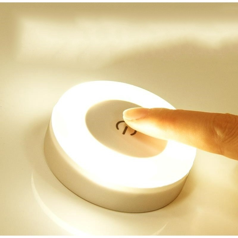 Đèn Ngủ LED Không Dây Ánh Sáng Trắng / Vàng Ấm Áp Cảm Ứng Chạm Tùy Chỉnh Ánh Sáng Thông Minh