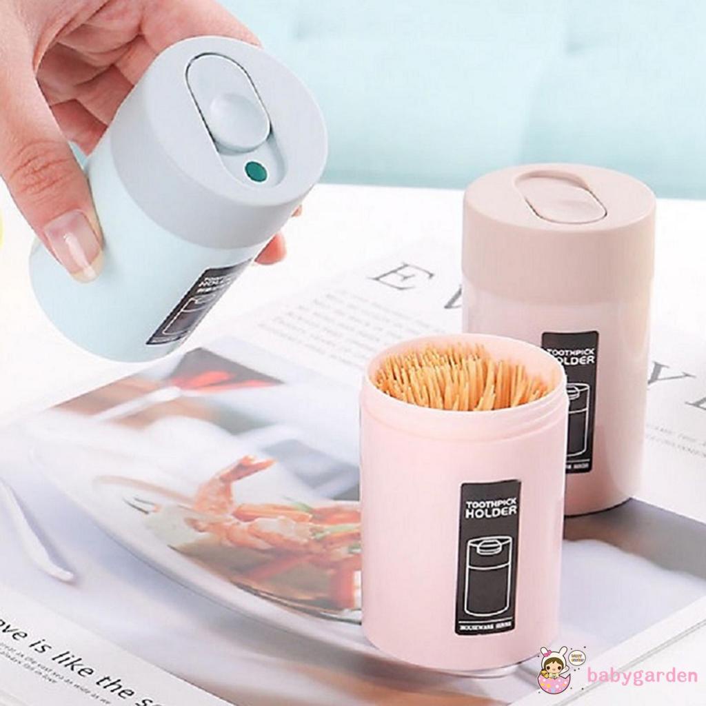 Hũ đựng tăm xỉa răng bằng nhựa cao cấp tiện dụng cho nhà hàng/ khách sạn