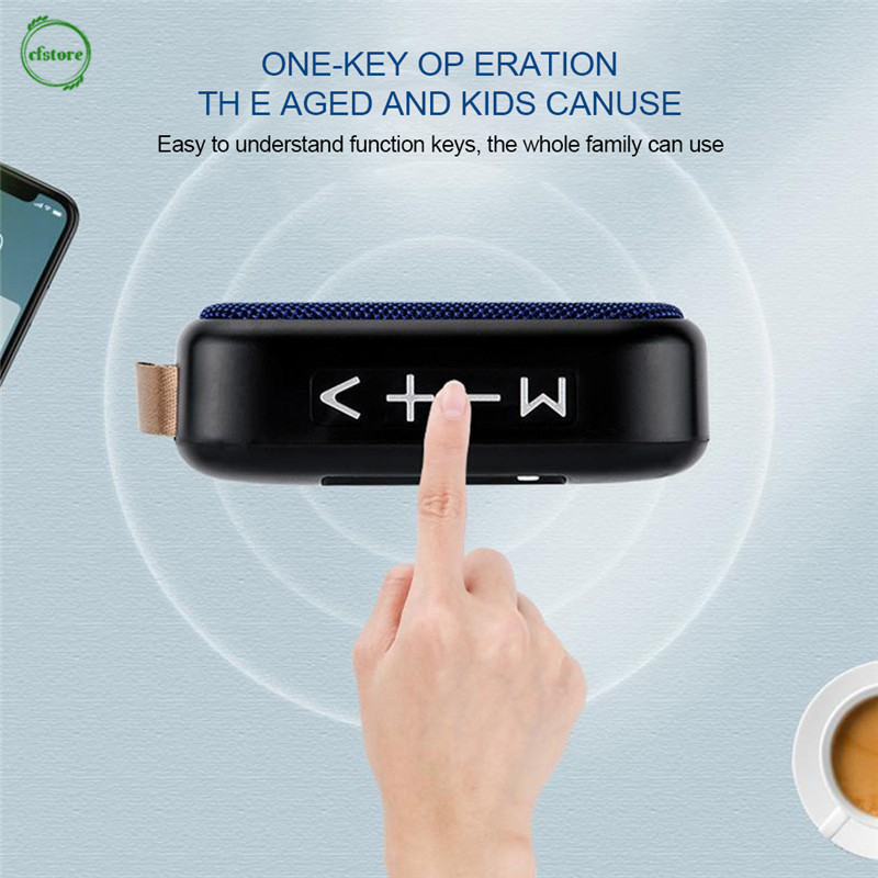 Loa Bluetooth Không Dây Hình Vuông Cf G2
