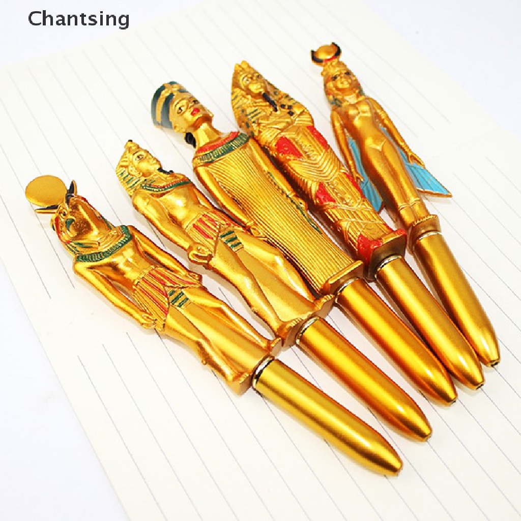 Chantsing Egyptian Pharaoh Blue Ink Ballpoint Pen Hot Stamping Mummy Writing Ballpoint Pen Hope you can enjoy your shopping