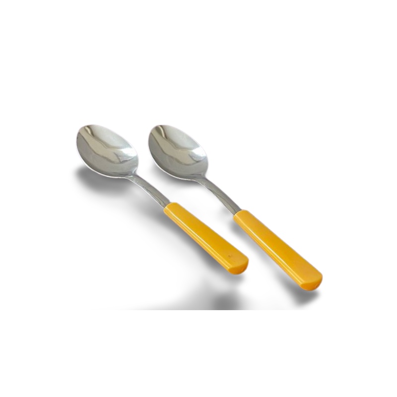 5 Muỗng Inox Cán Nhựa