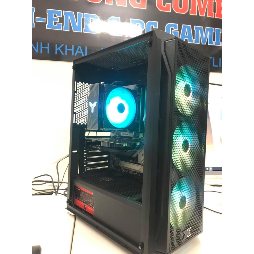 Cây máy I5 10400f B460  Ram 8gb Bus 3000 SSD 240gb Tản cr 1000 MỚI VGA 1650 4gb chỉ 13.8t | BigBuy360 - bigbuy360.vn