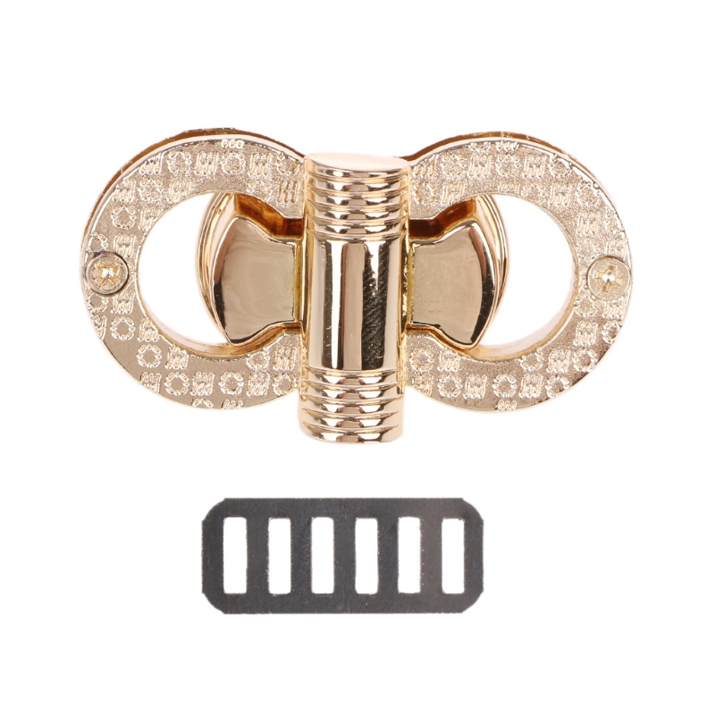 Khóa Kim Loại Dạng Xoắn DIY Dành Cho Túi Xách Đeo Vai