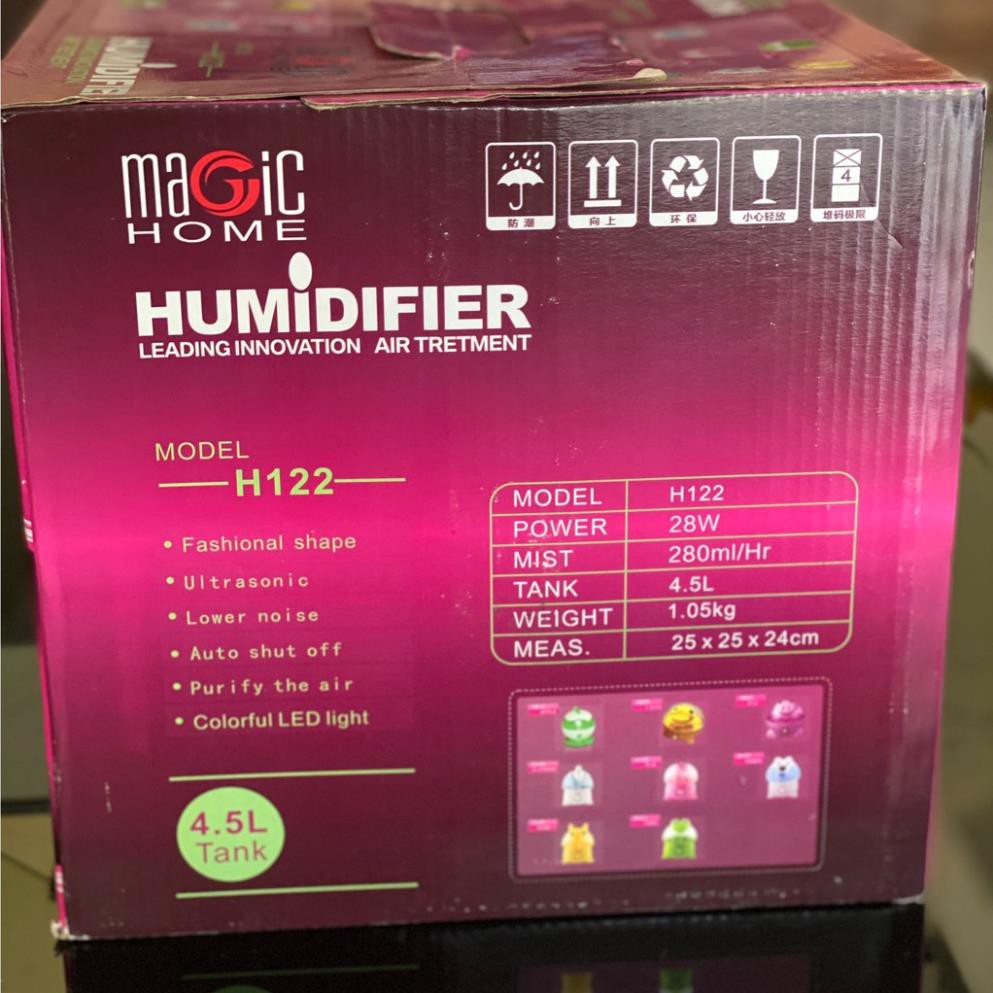 Máy Phun Sương Tạo Ẩm Con Ếch Xanh HUMIDIFIER H122