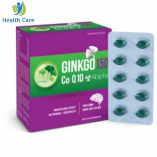 GINKGO 150 CoQ10 Abipha - Tăng cường dưỡng chất cho não