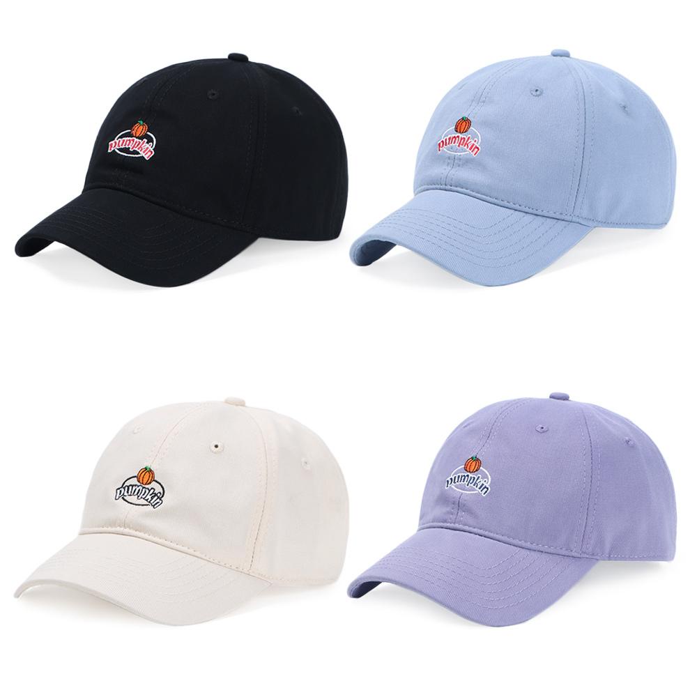 BEAUTY Mũ Lưỡi Trai Cotton Màu Sắc Đơn Giản Cho Nam Nữ