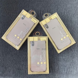 ỐP IPHONE XS MAX 6.5 INCH SILICON HOCO CAO CẤP TRONG SUỐT, ỐP IPHONE TRONG SUỐT