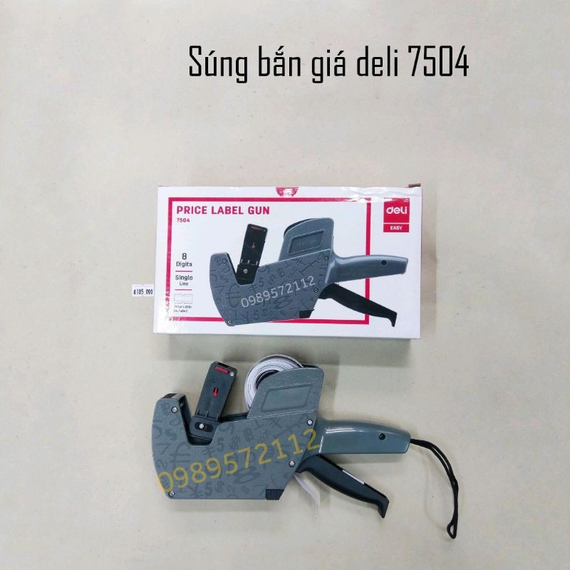 súng bắn giá deli 7504-máy bắn giá