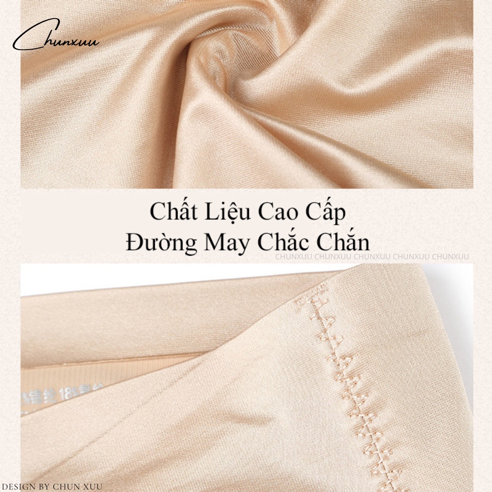 Quần gen bụng vải su lụa cao cấp nẹp định hình ôm bụng thon gọn nâng mông hiệu quả ChunXuu- GB13