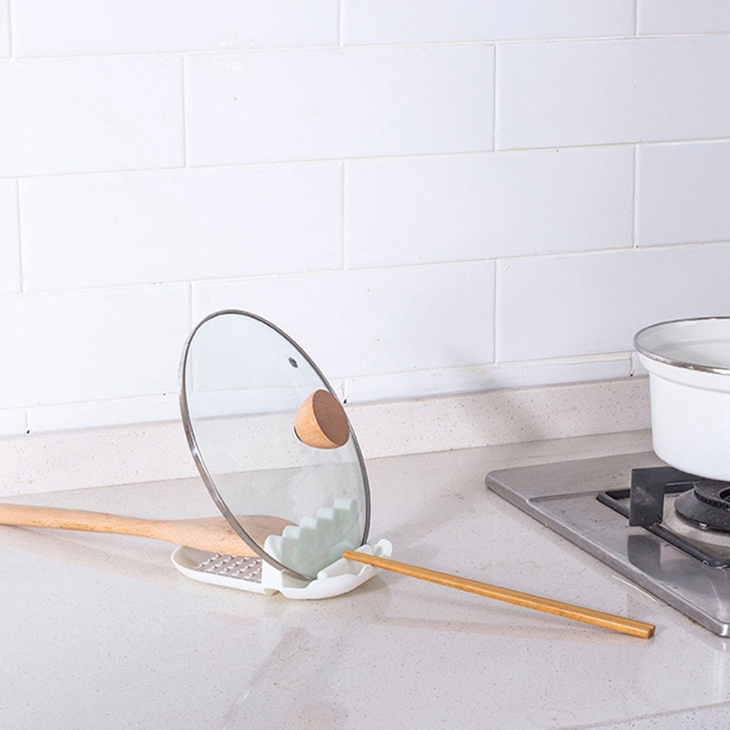 Epoch Giá Đỡ Nắp Nồi Muỗng Đũa Bằng Nhựa Nhiều Màu Có Thể Gấp Gọn Tiện Dụng
