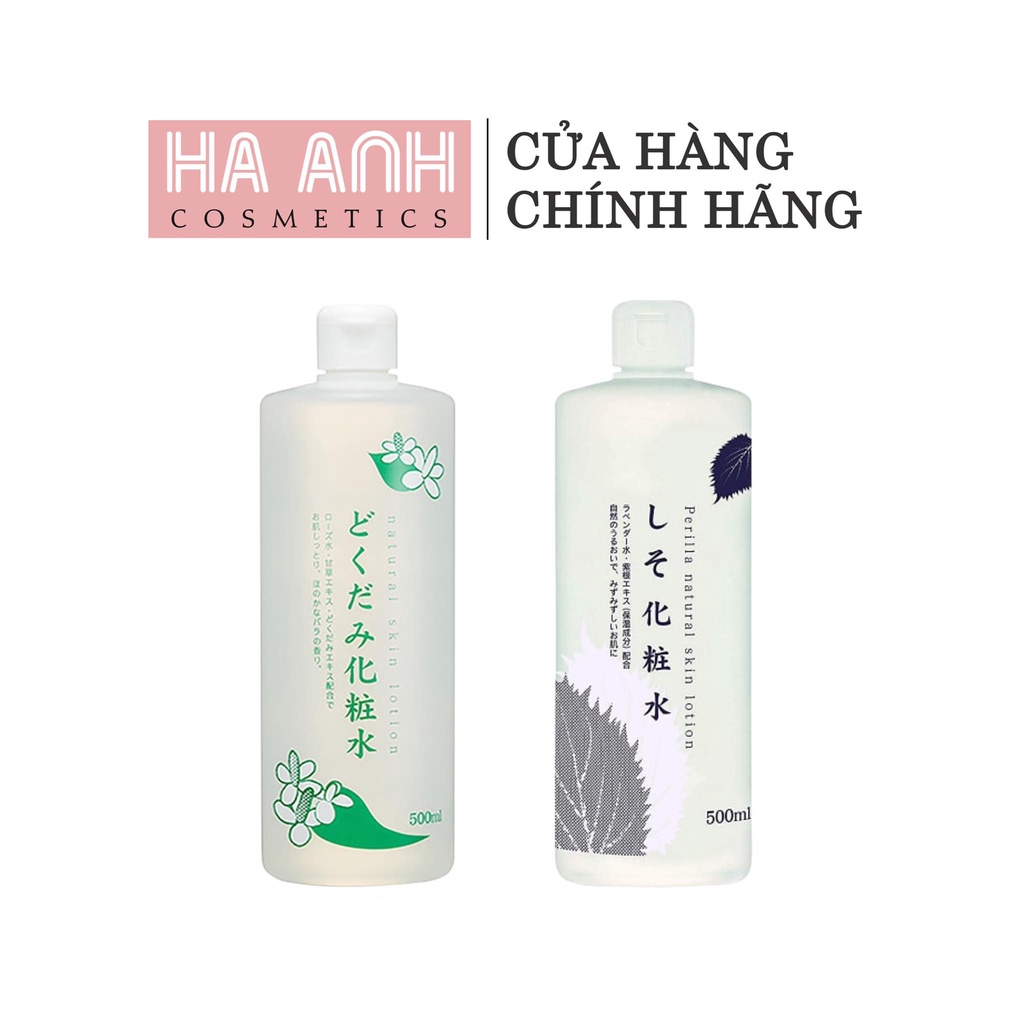 Nước Cân Bằng  Lotion Diếp Cá Dokudami Natural Skin 500ml