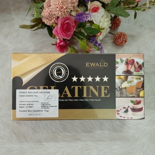 Gelatin lá hữu cơ ewald - đức