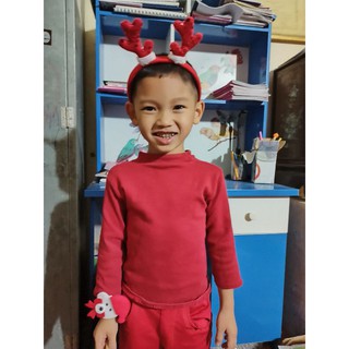 Combo bờm noel, năm châm lá