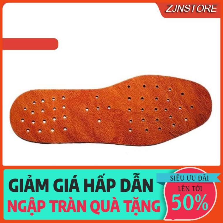 Lót Giày Da Màu Nâu Da Bò , Khử Mùi Siêu Bền