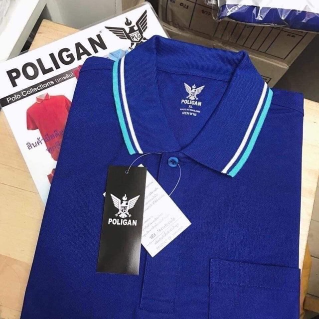 Thanh lý lẻ size áo nam Poligan Thái Lan